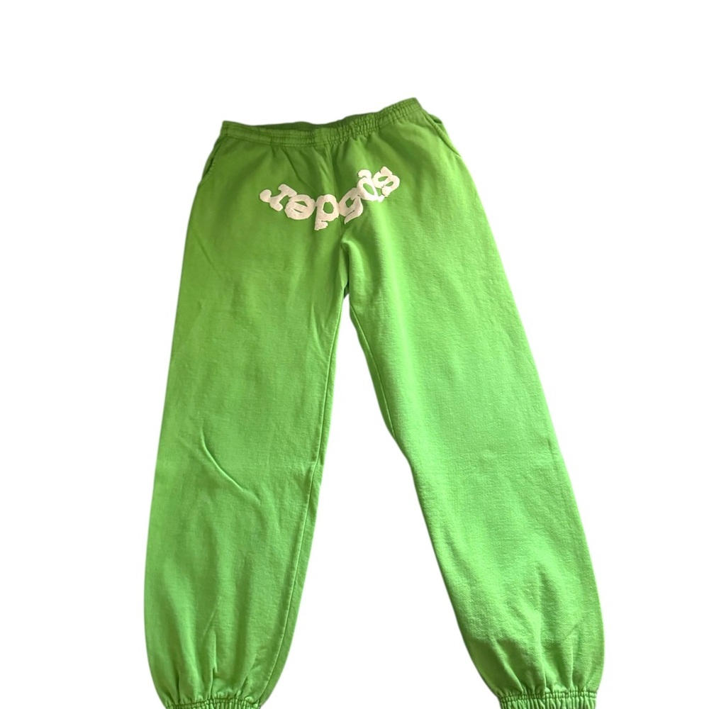 Sp5der Legacy Sweatpants Green